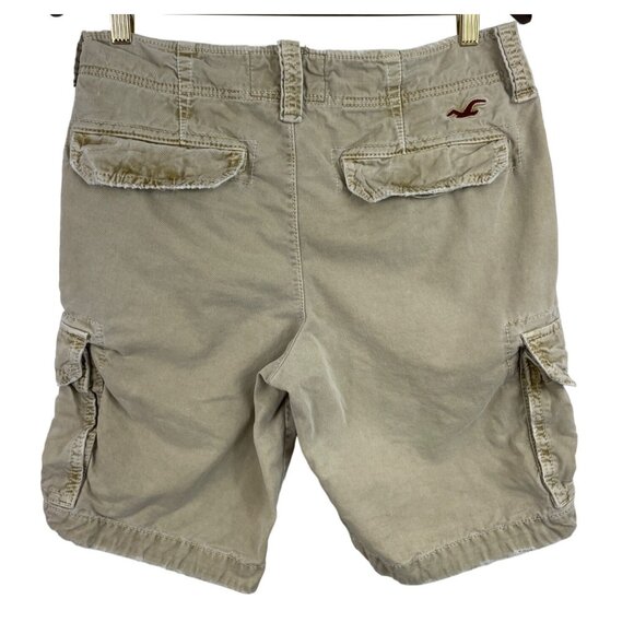 Vintage Hollister California Cargo Shorts Heavyweight Distressed Mens Size 30 - Picture 2 of 9